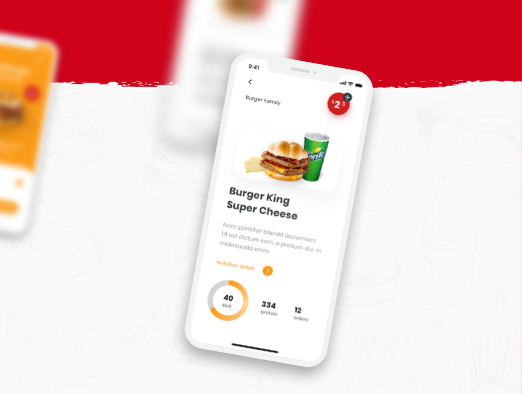 Kado Burger UI Kit 8