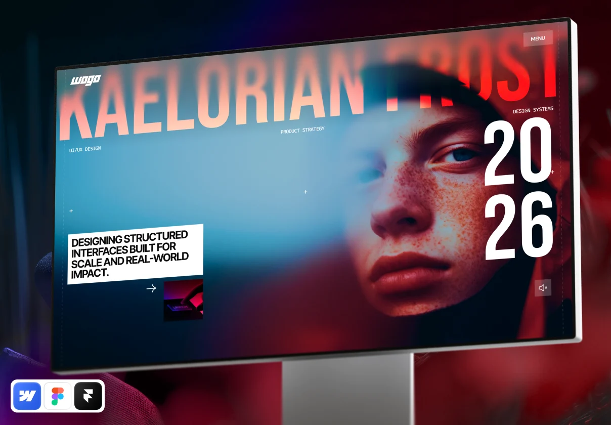 Kaelorian Frost — Portfolio Website Template