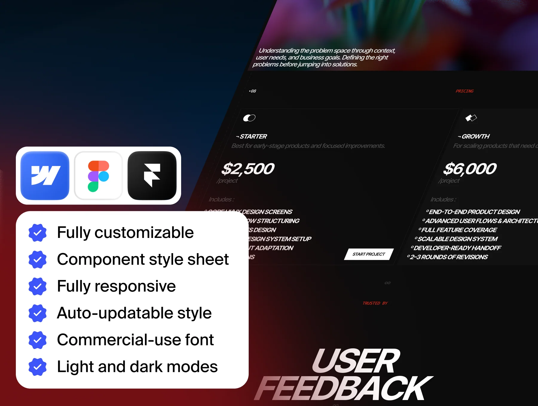 Kaelorian Frost — Portfolio Website Template 5