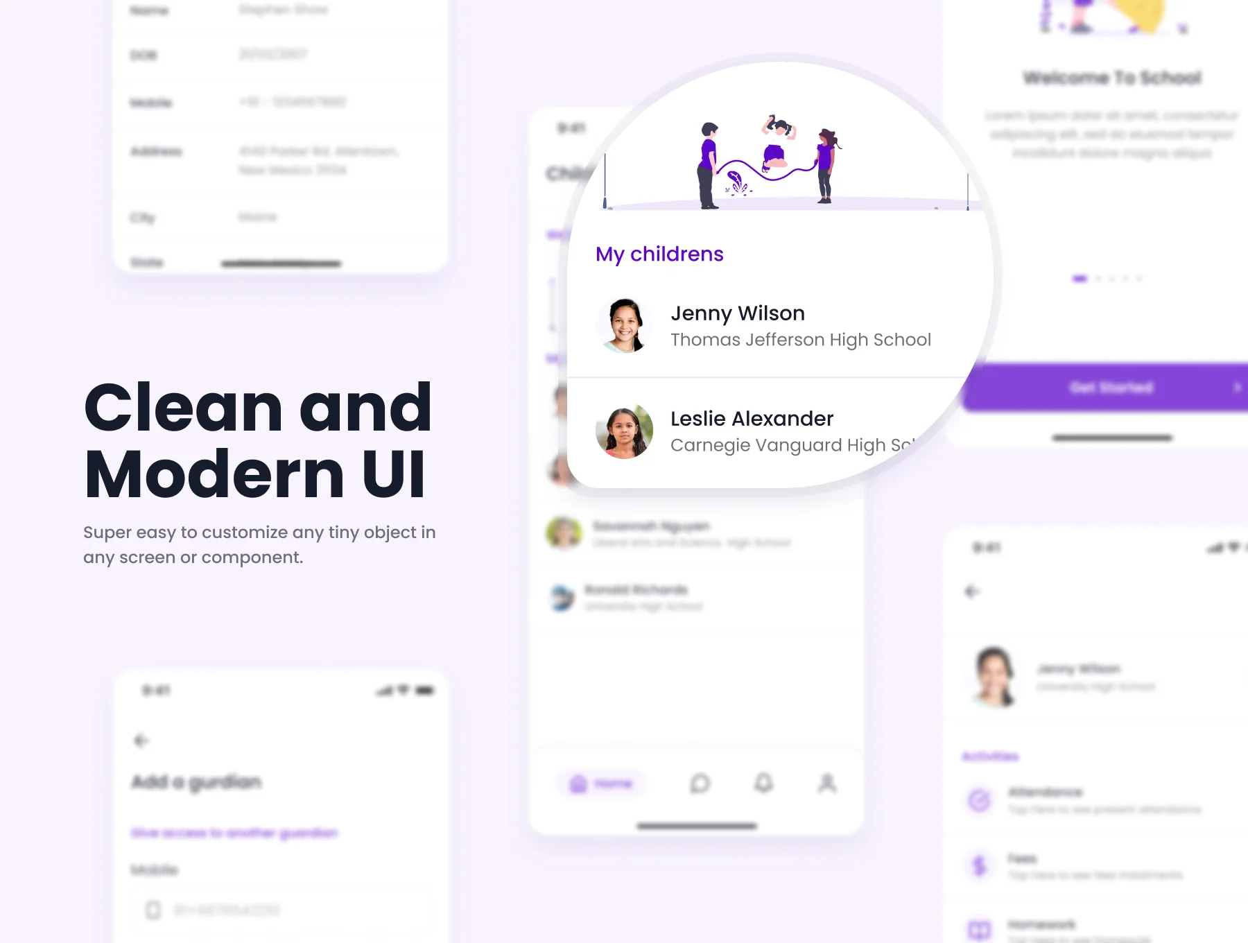Kaksha - School App UI Kit 6