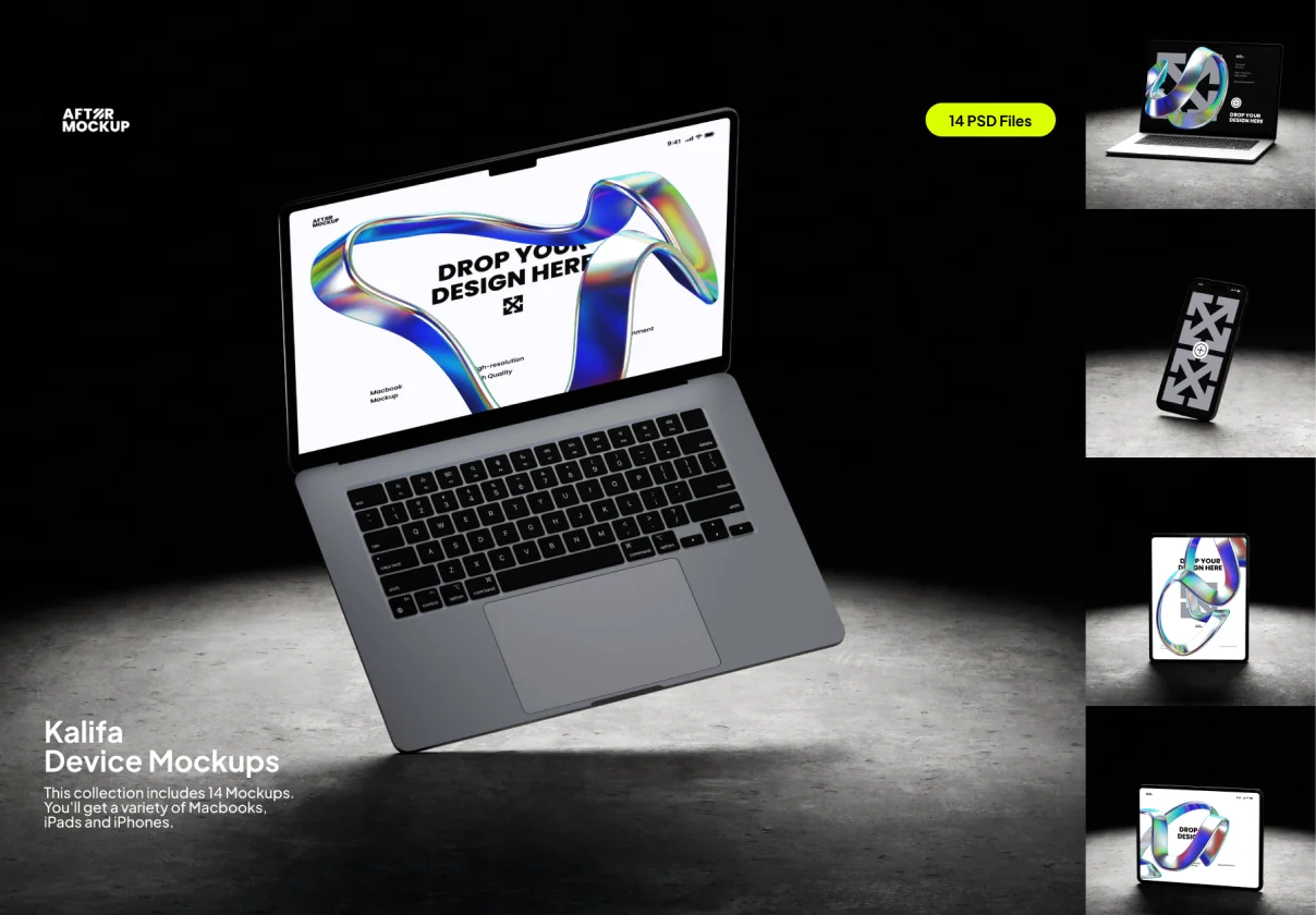Kalifa Device Mockups