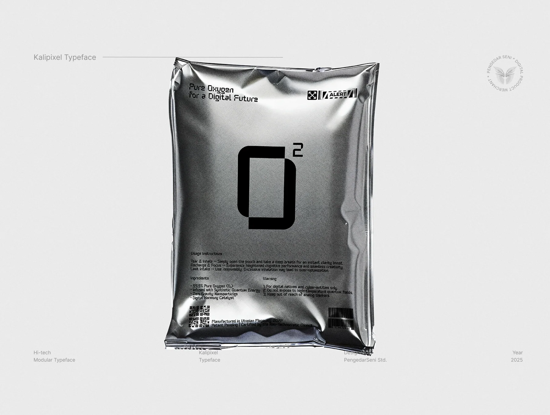 Kalipixel – Futuristic Typeface 4