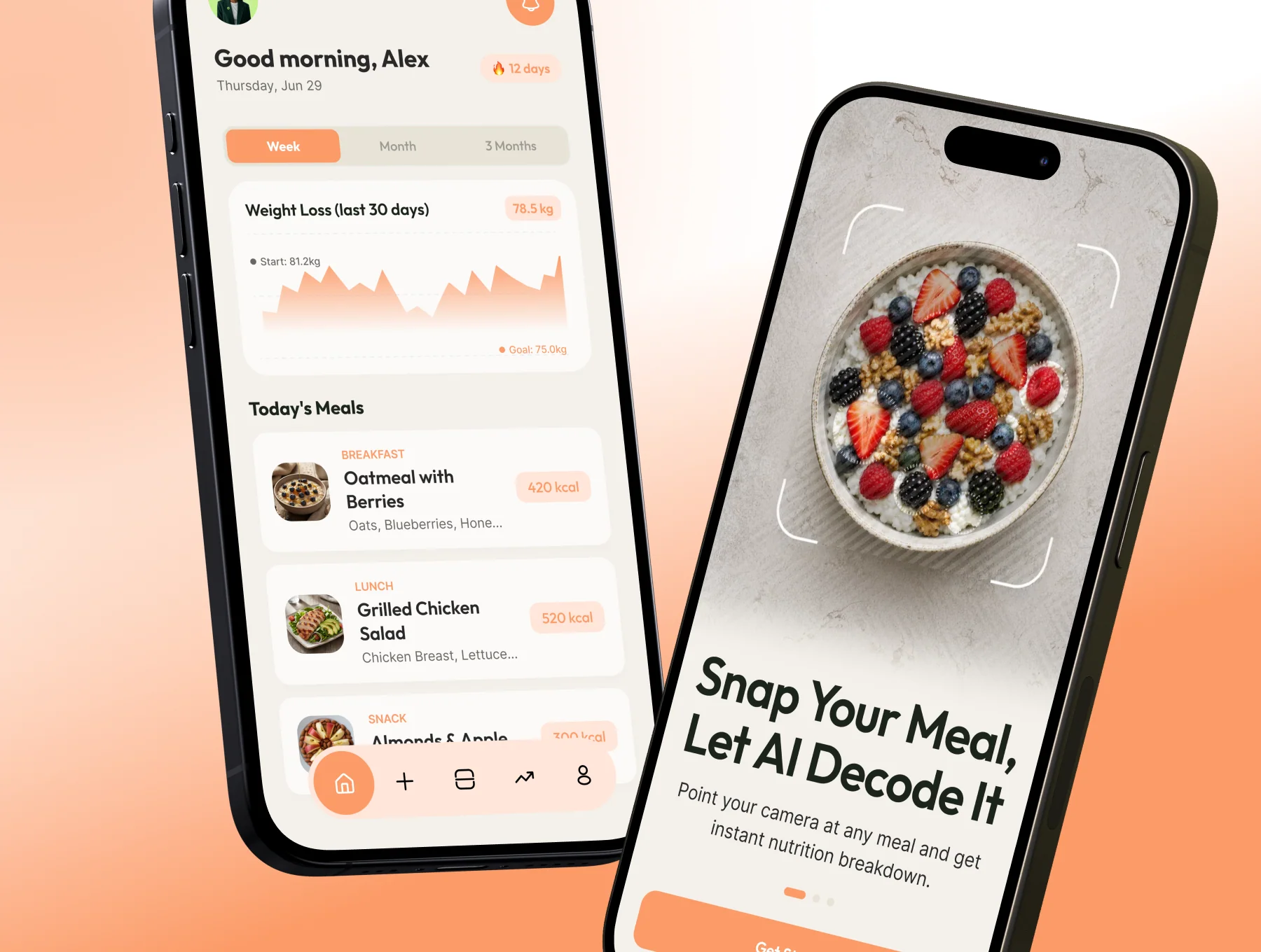 Kalo - Calorie & Nutrition Tracking Mobile UI Kit 5