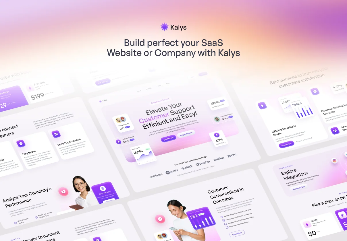 Kalys - Framer Template
