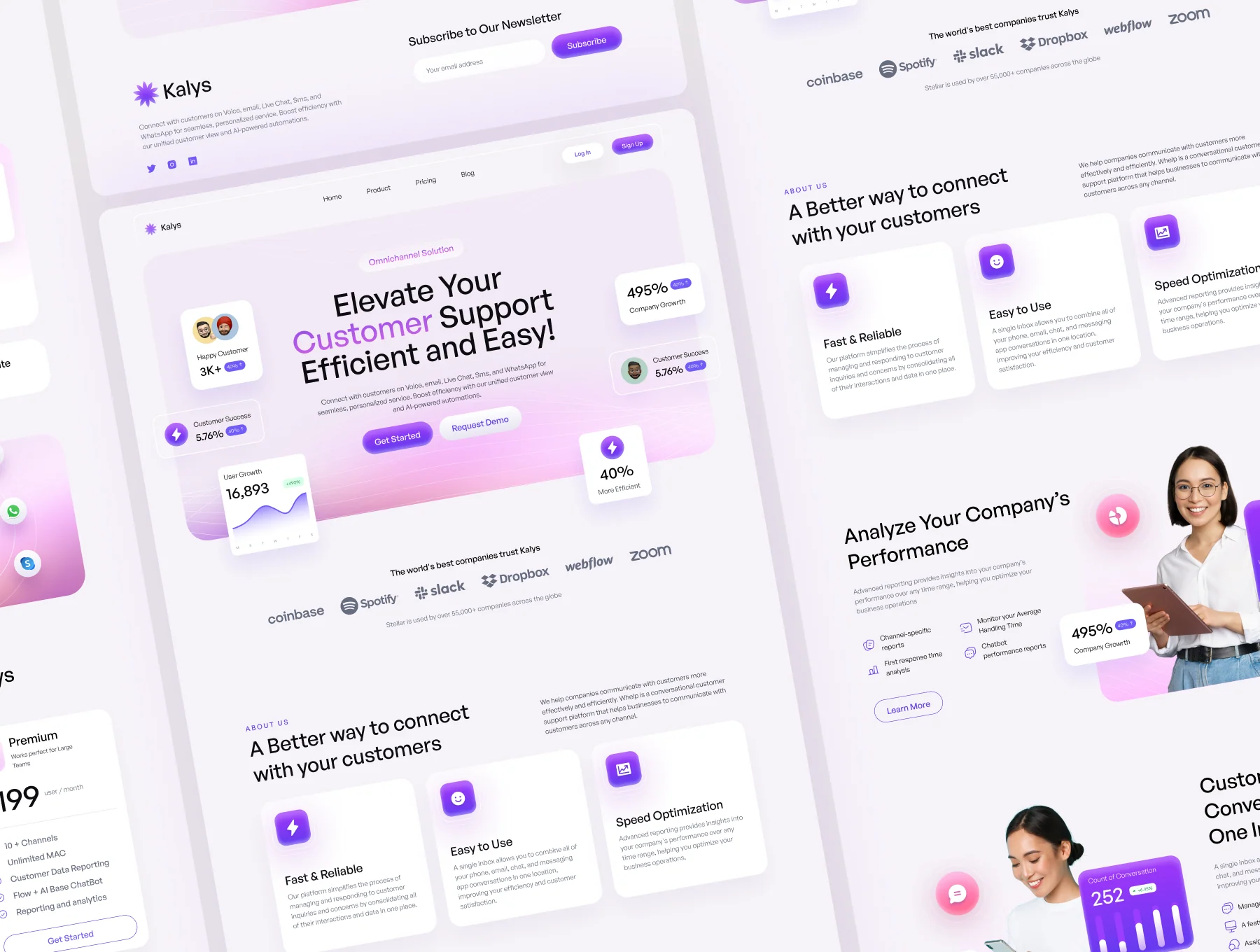 Kalys - Framer Template
