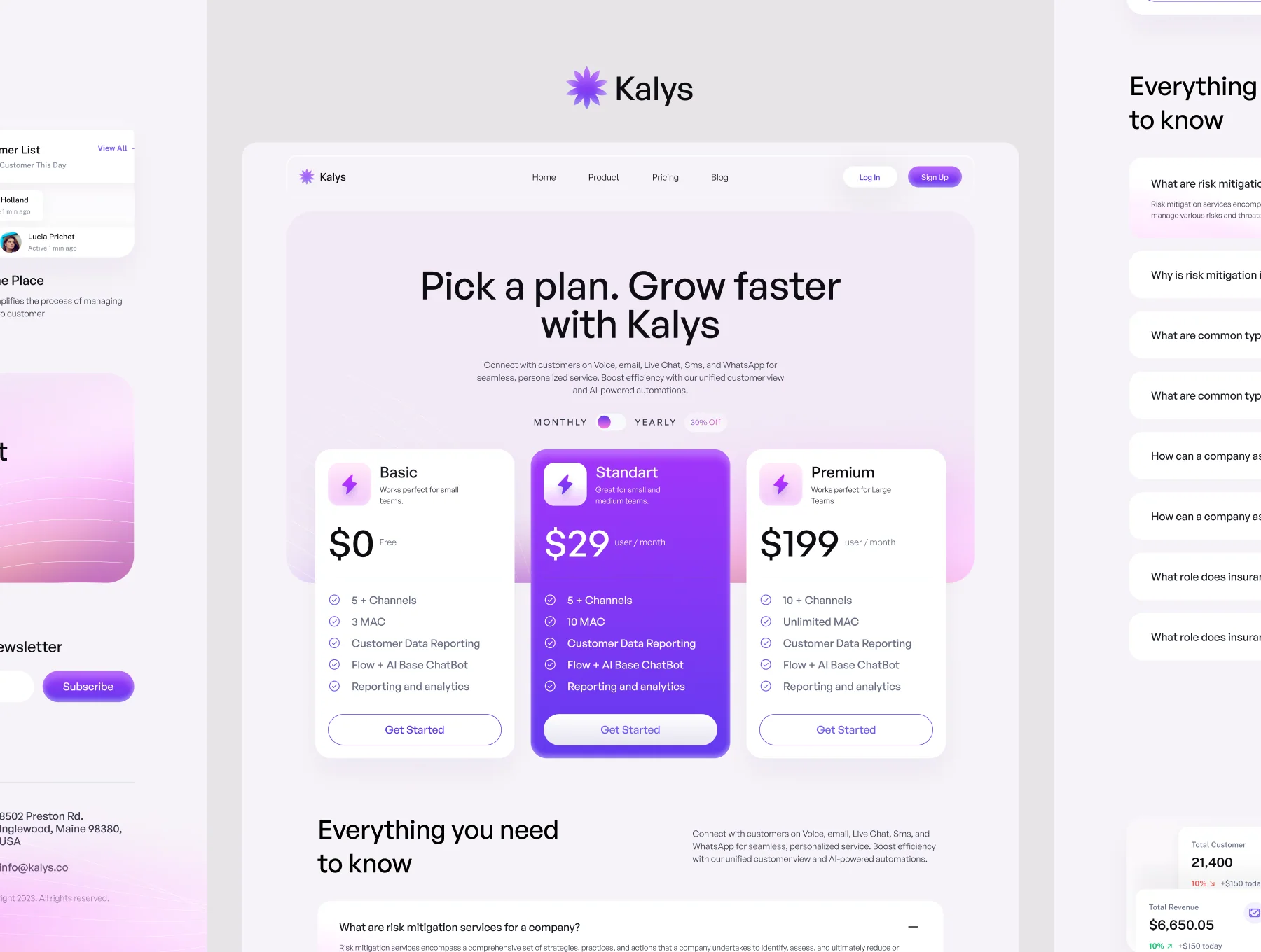 Kalys - Framer Template 3