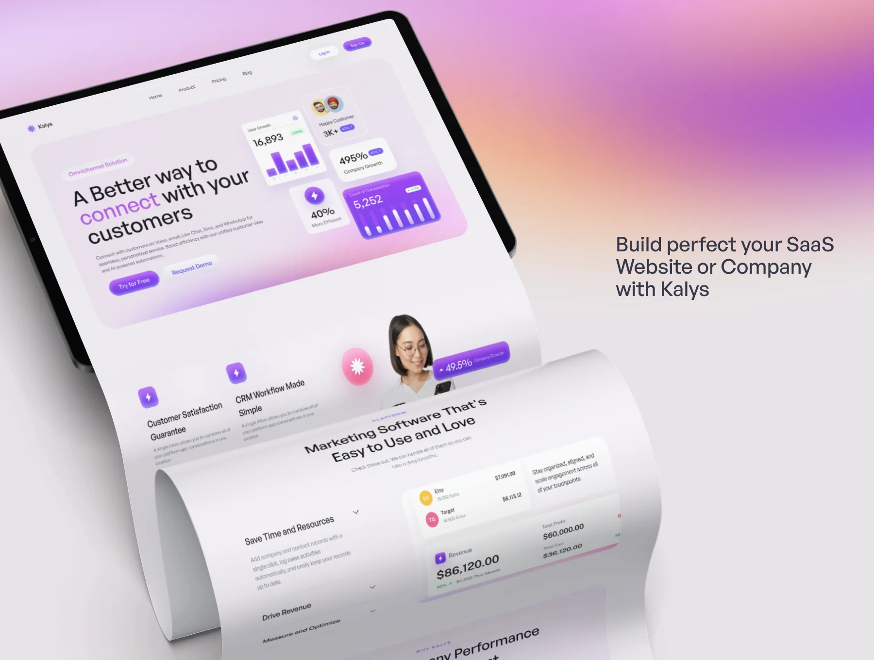 Kalys - Framer Template 5