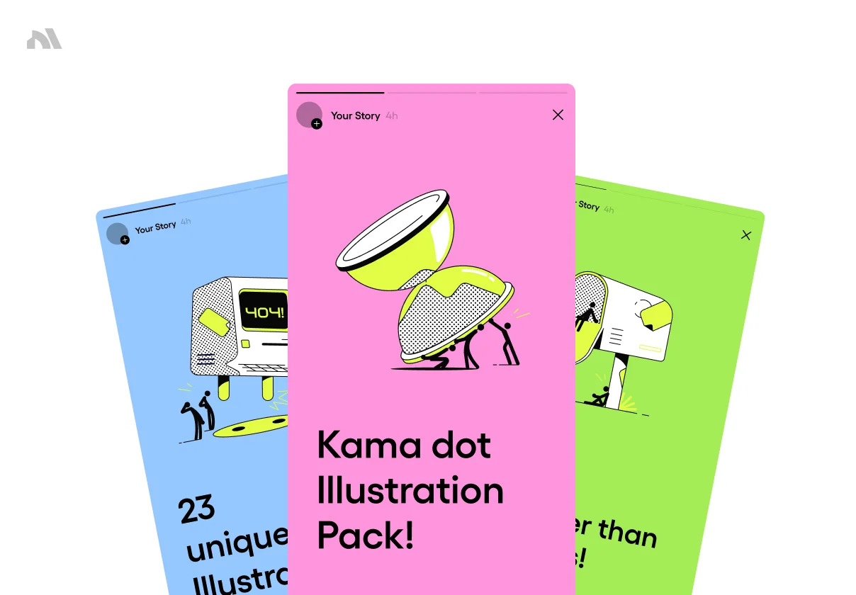 Kama Dot Illustration Pack