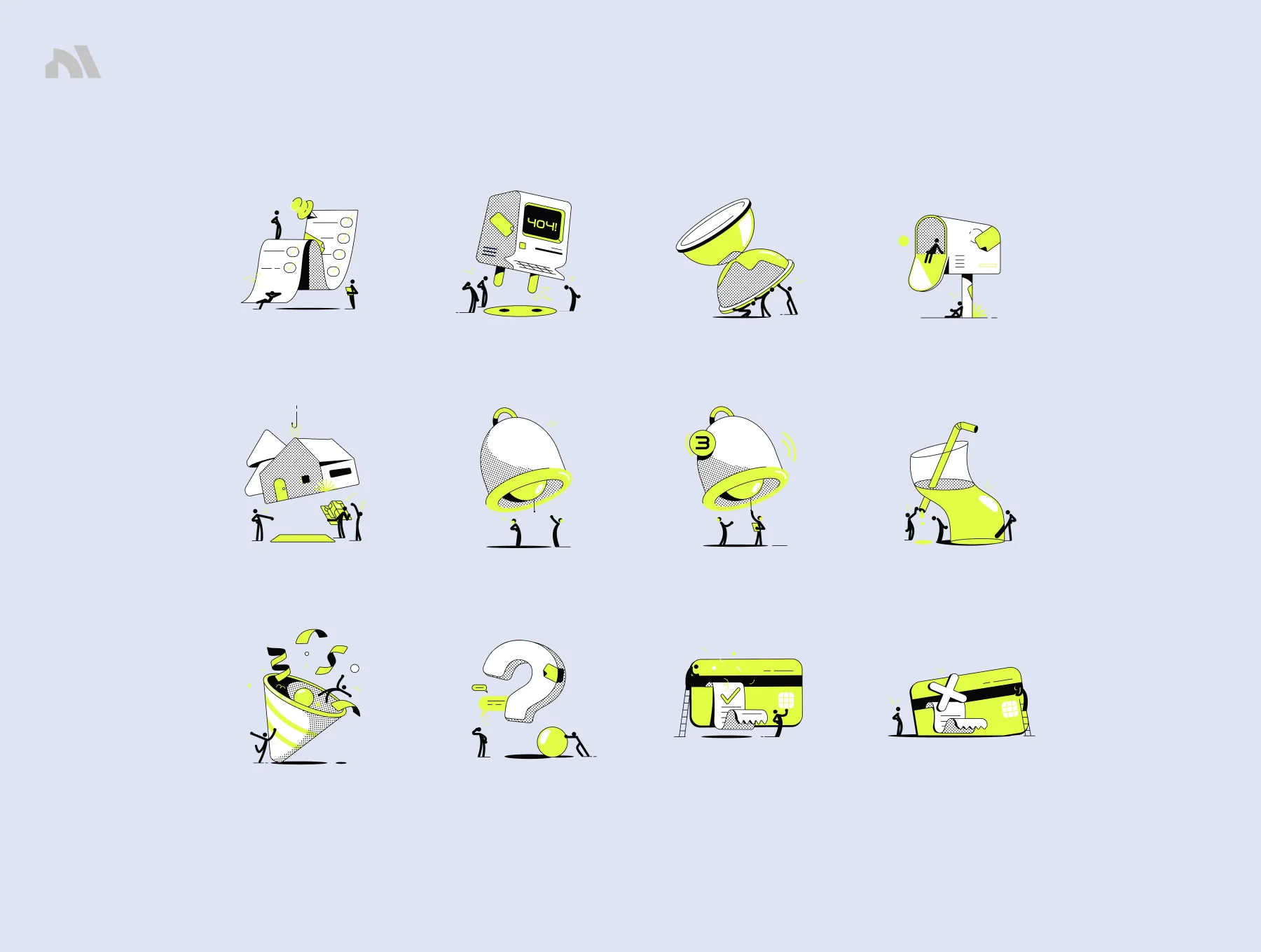 Kama Dot Illustration Pack 5