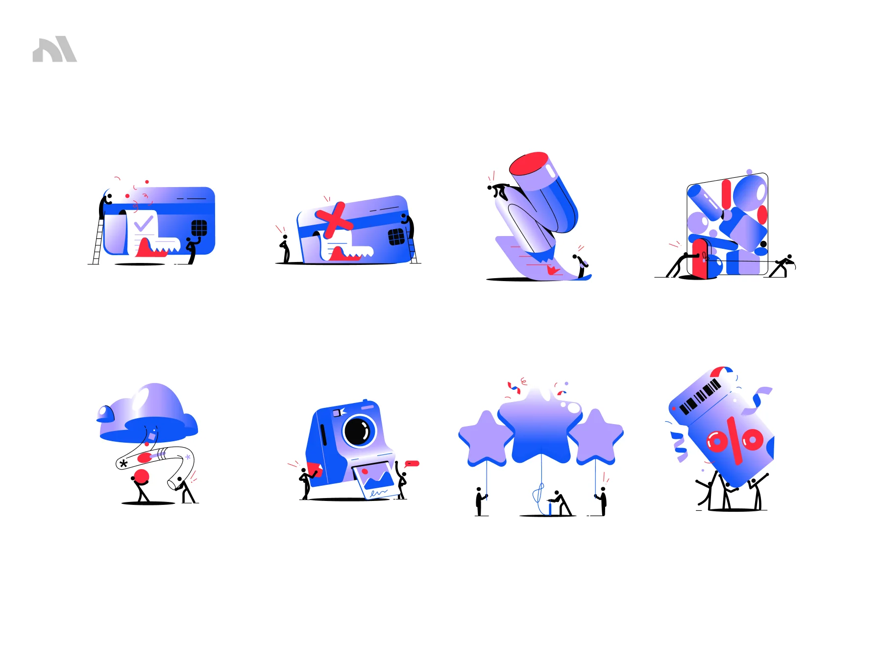 Kama Gradient Illustration Pack 5