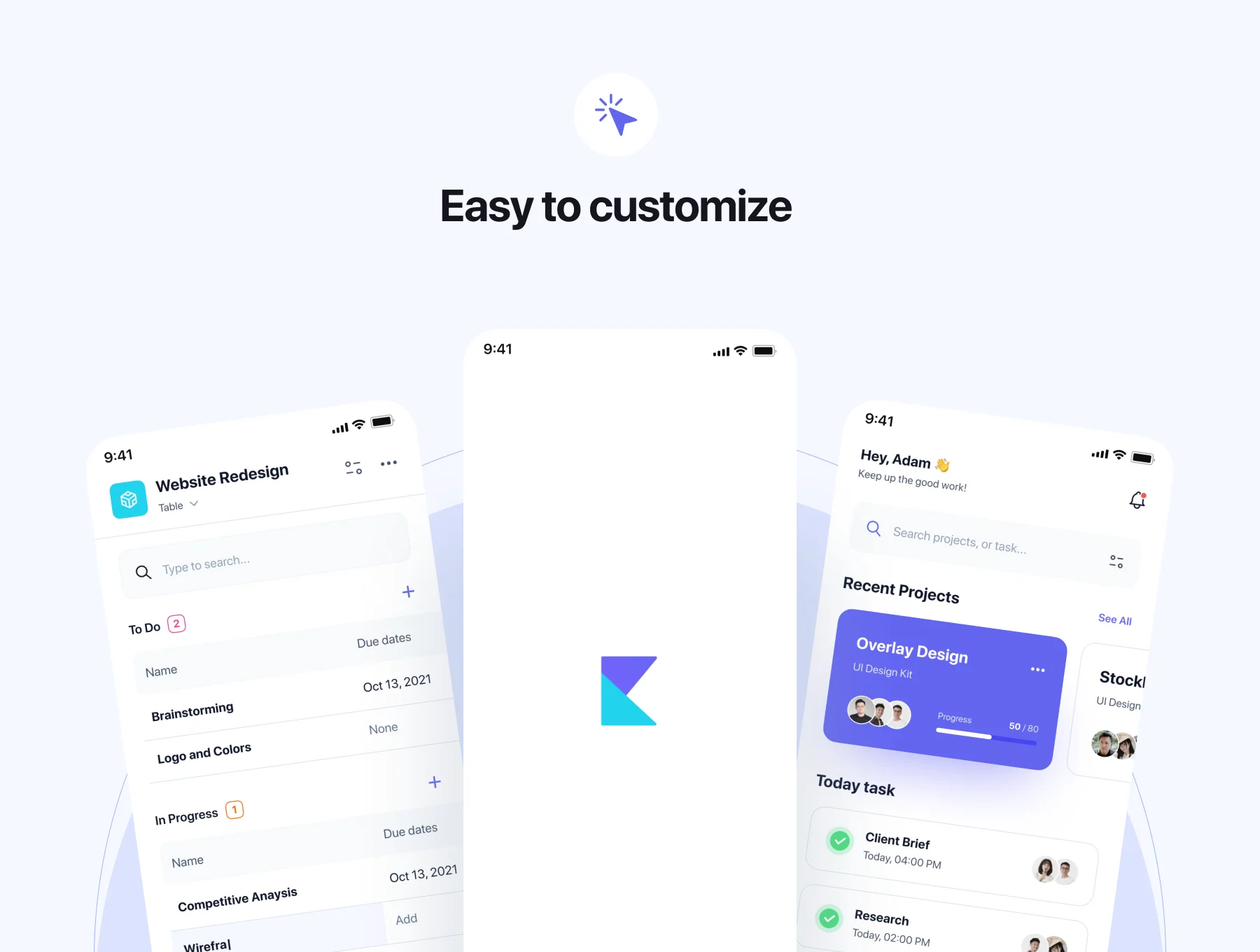 Kanban - Project Management App UI Kit 3