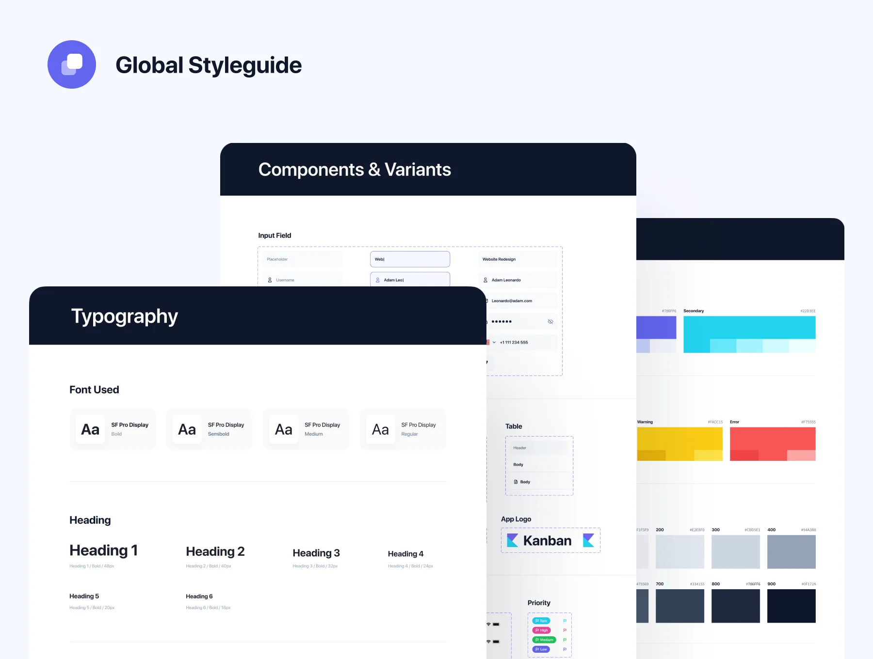 Kanban - Project Management App UI Kit 4