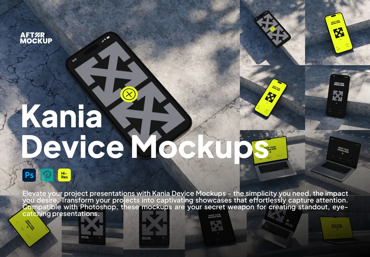 Kania Device Mockups