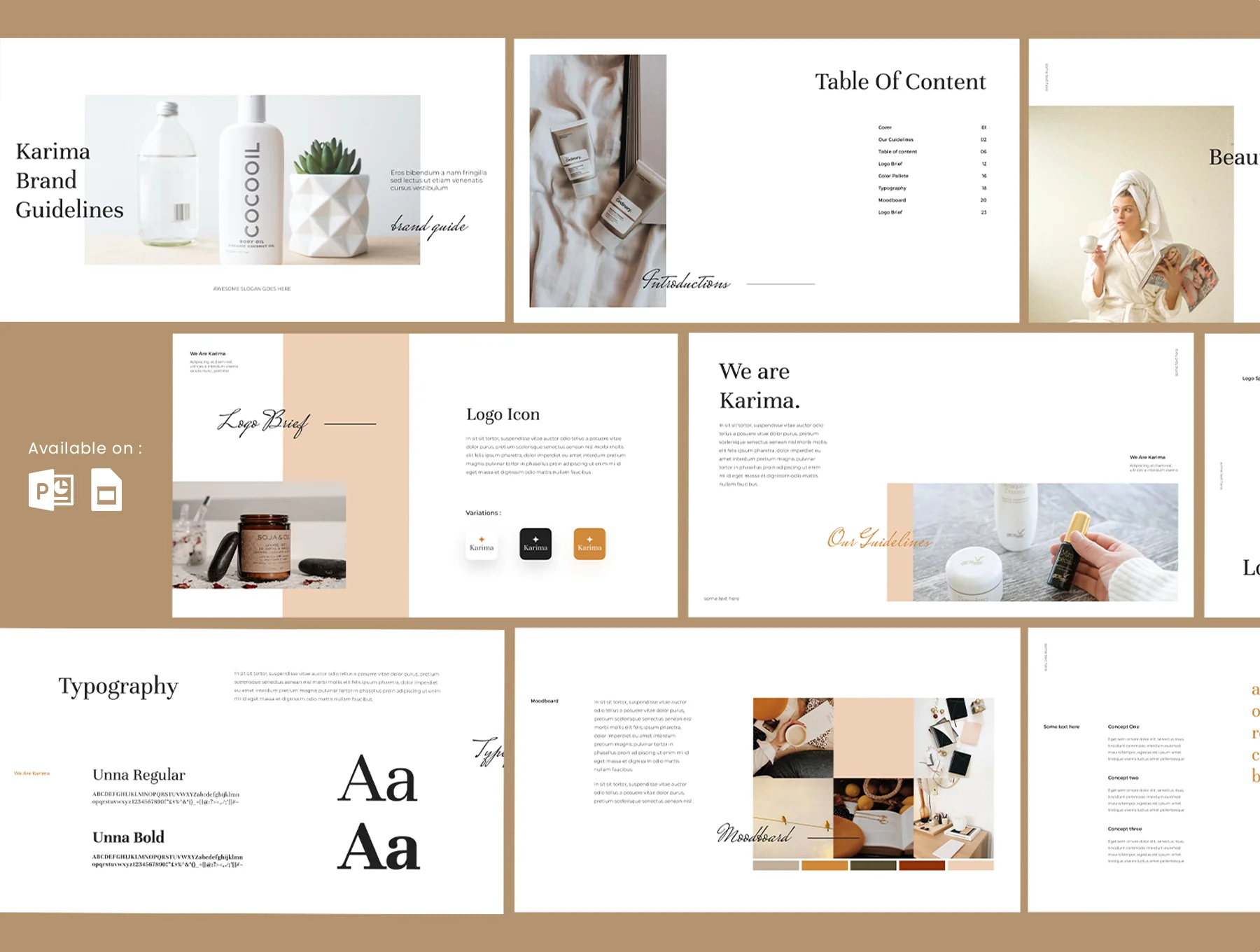 Karima Brand Manual Template 2
