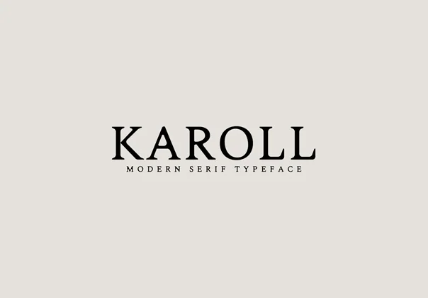 Karoll Modern Serif Family