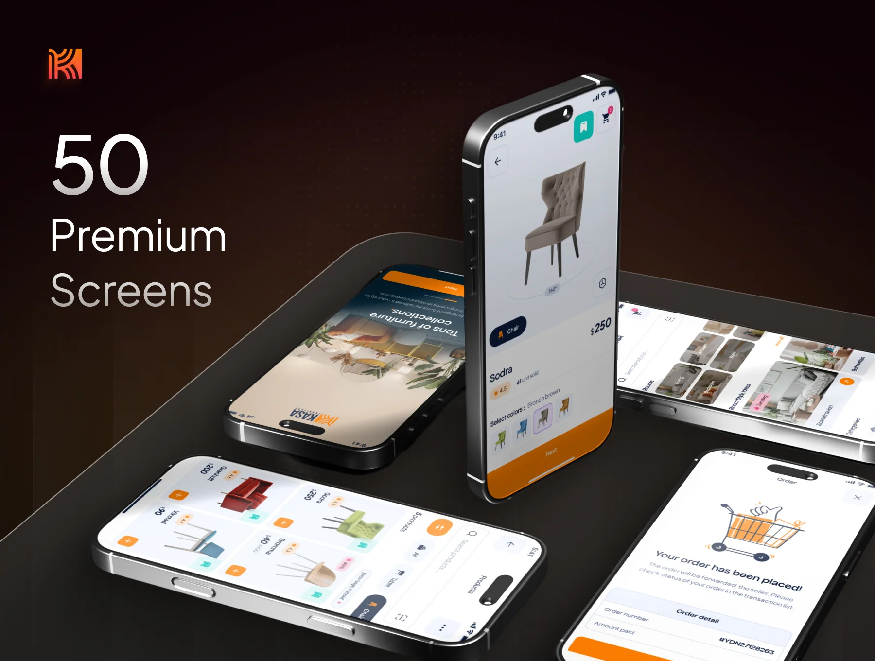 Kasa - Furniture Ecommerce App UI Kit 2