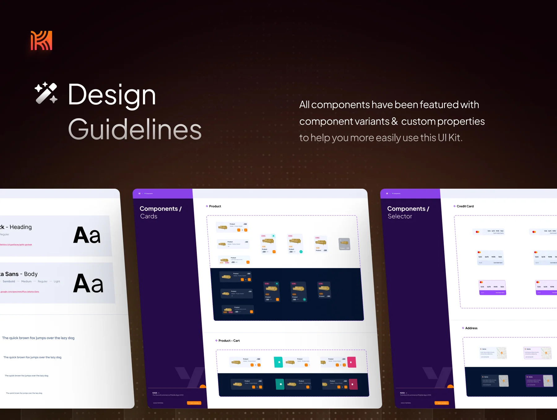 Kasa - Furniture Ecommerce App UI Kit 3