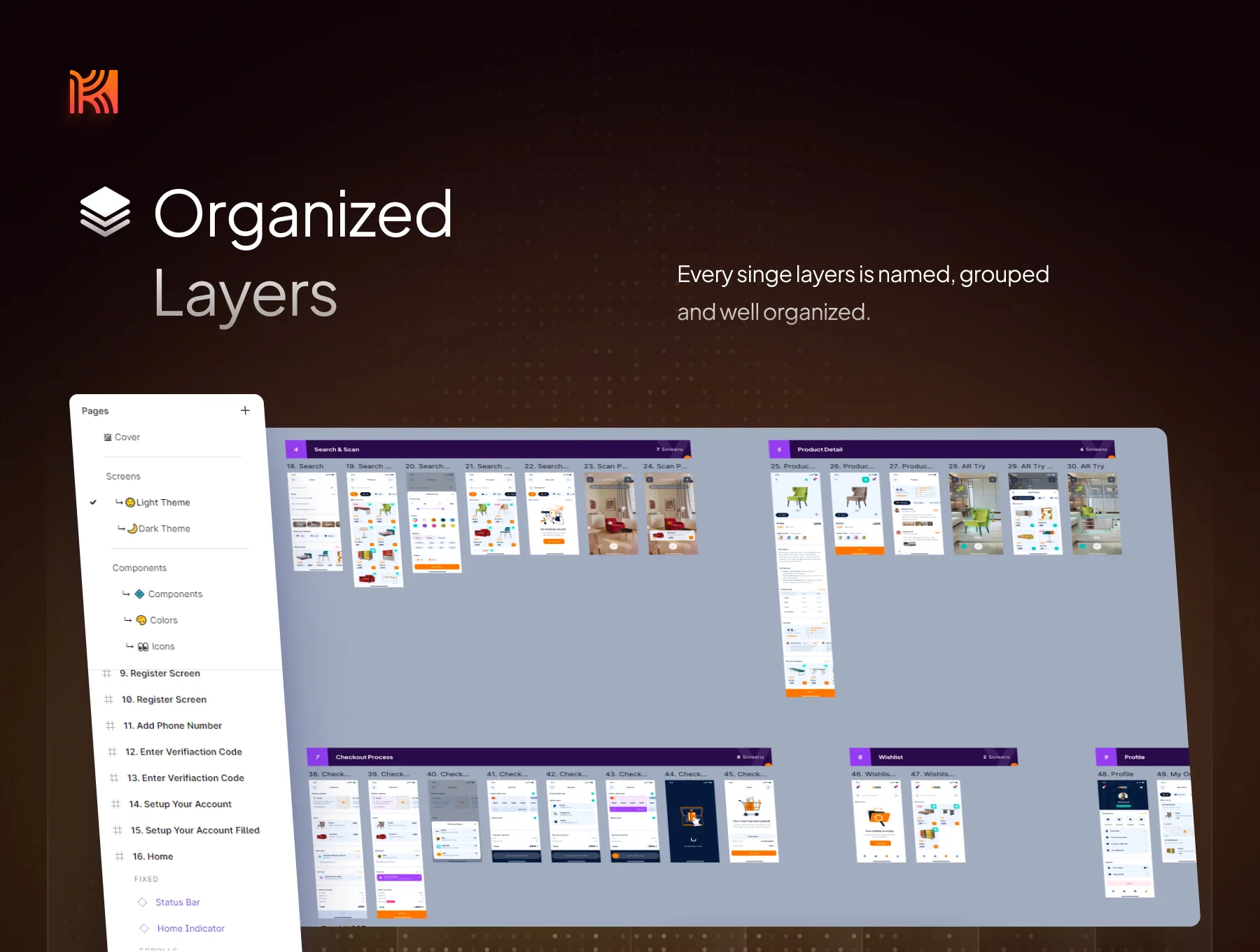 Kasa - Furniture Ecommerce App UI Kit 4