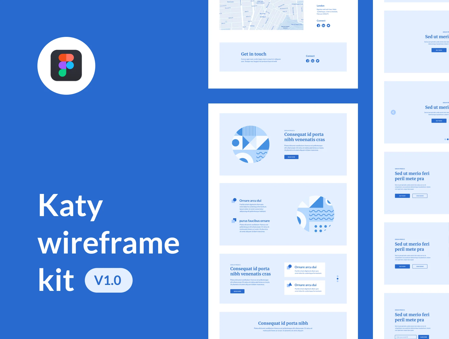 Katy wireframe kit