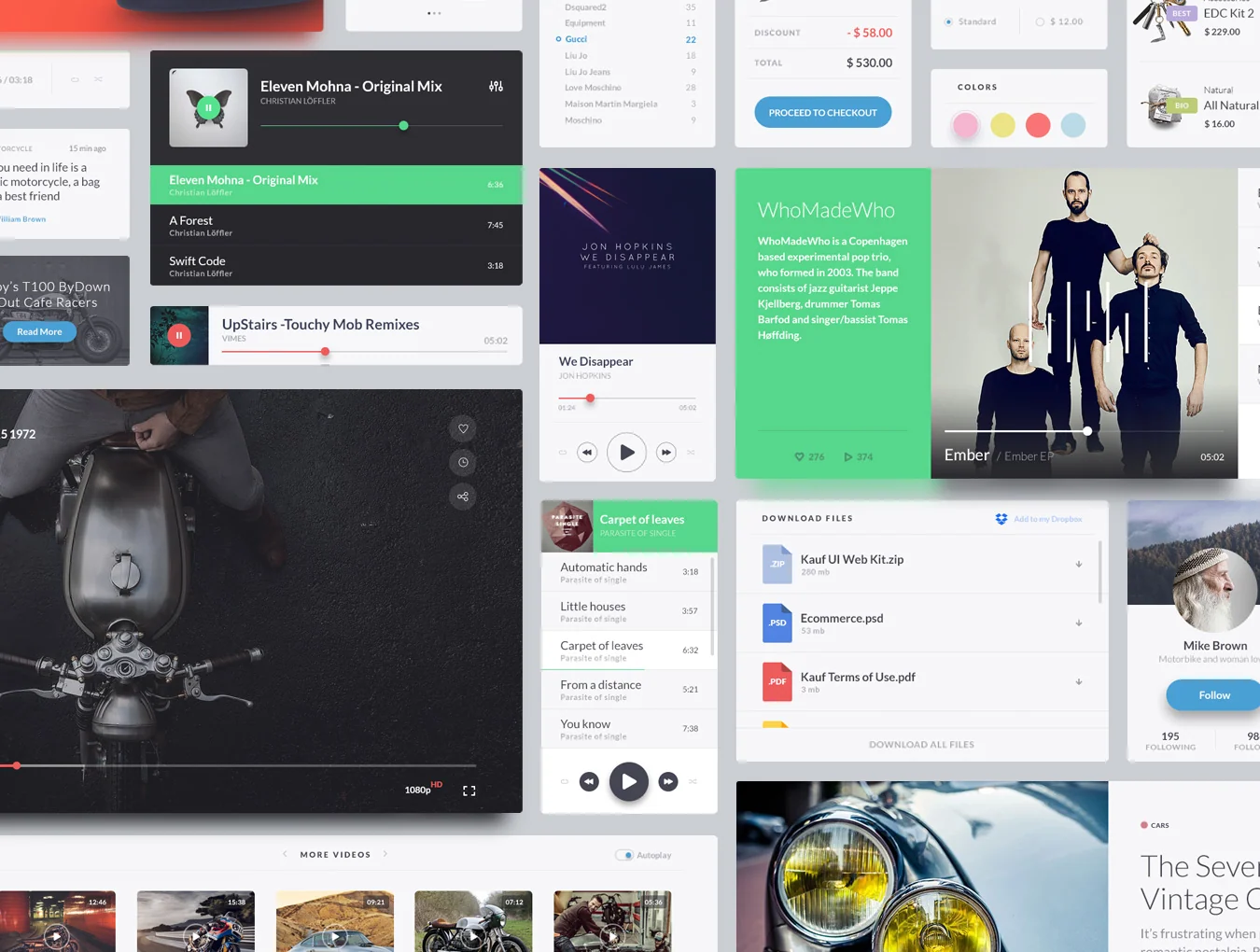 Kauf UI Web Kit 7