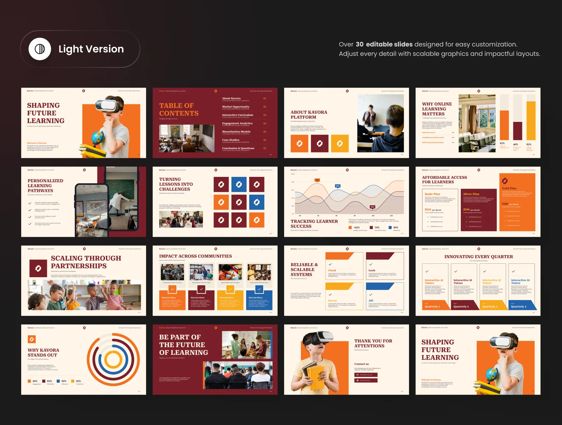 Kavora - Education Technology PowerPoint 4