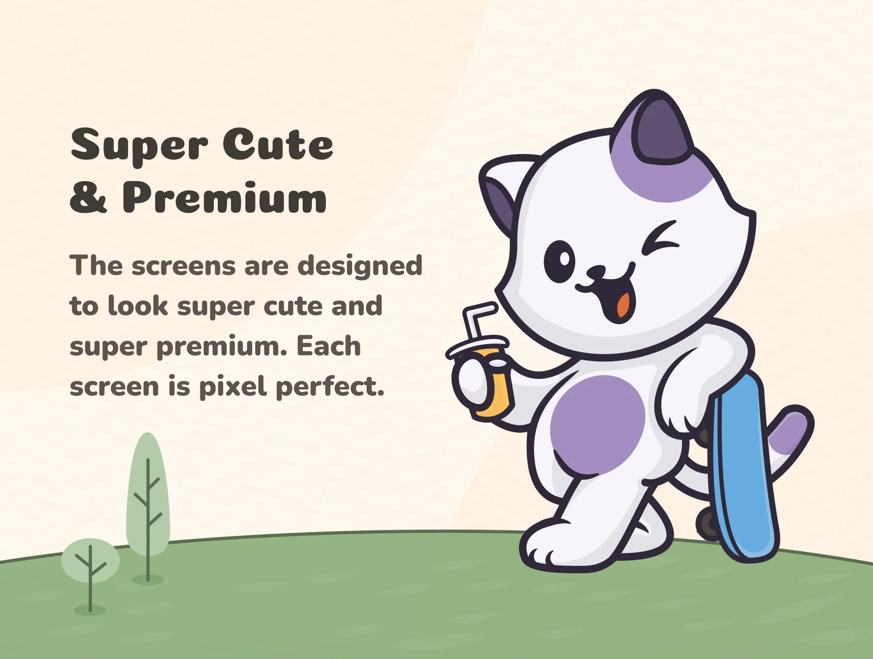 Kawaii Candy Shopping UI Kit 6