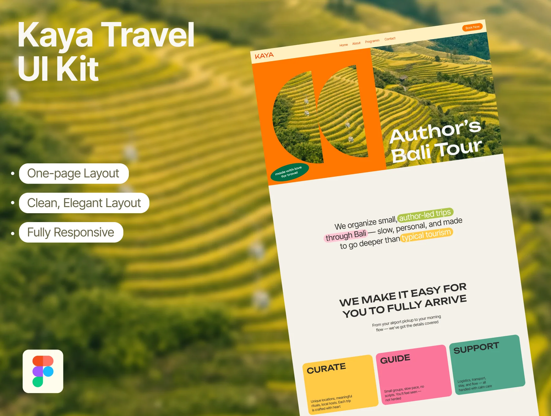 Kaya Travel UI Kit