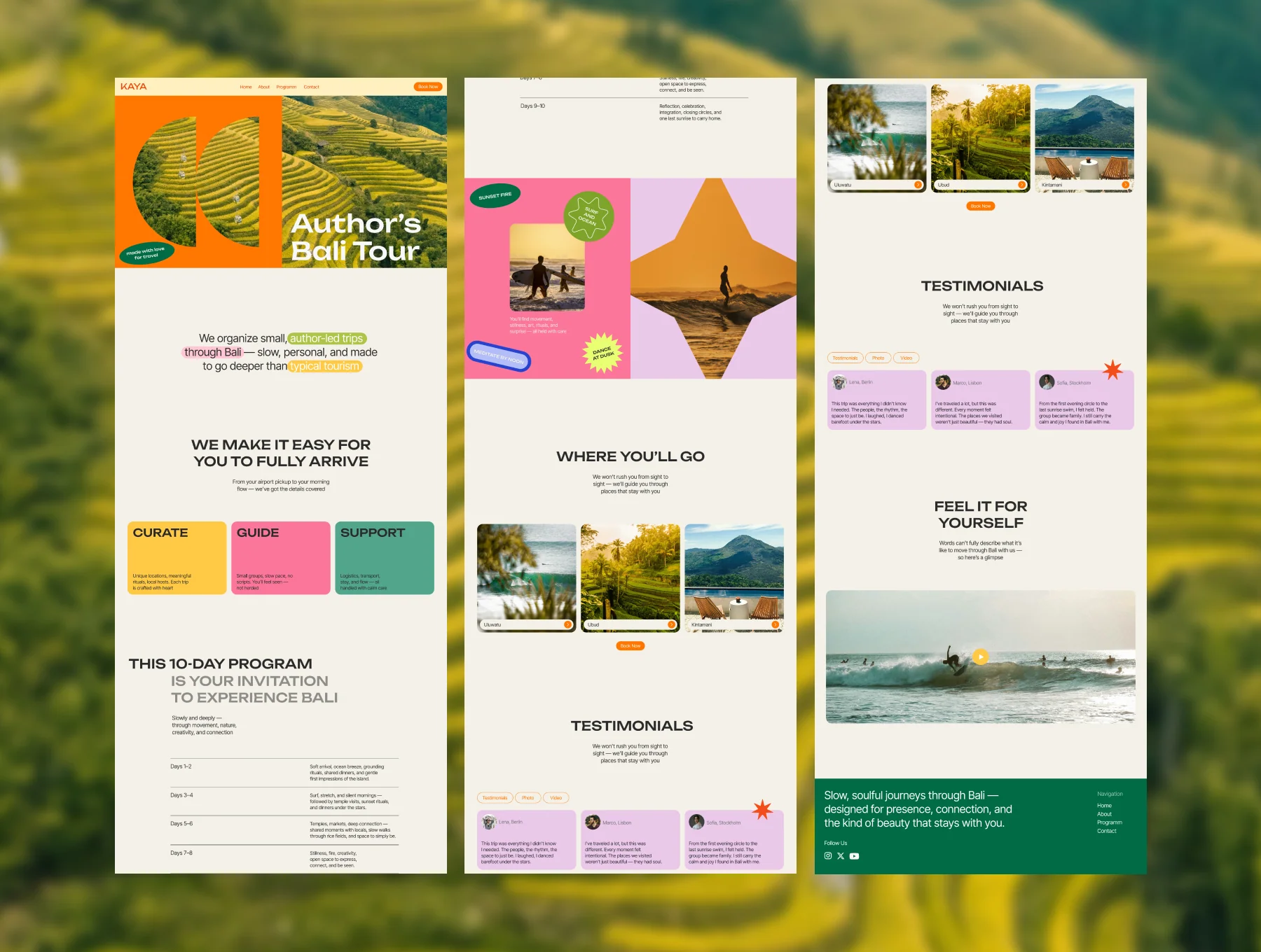 Kaya Travel UI Kit 4