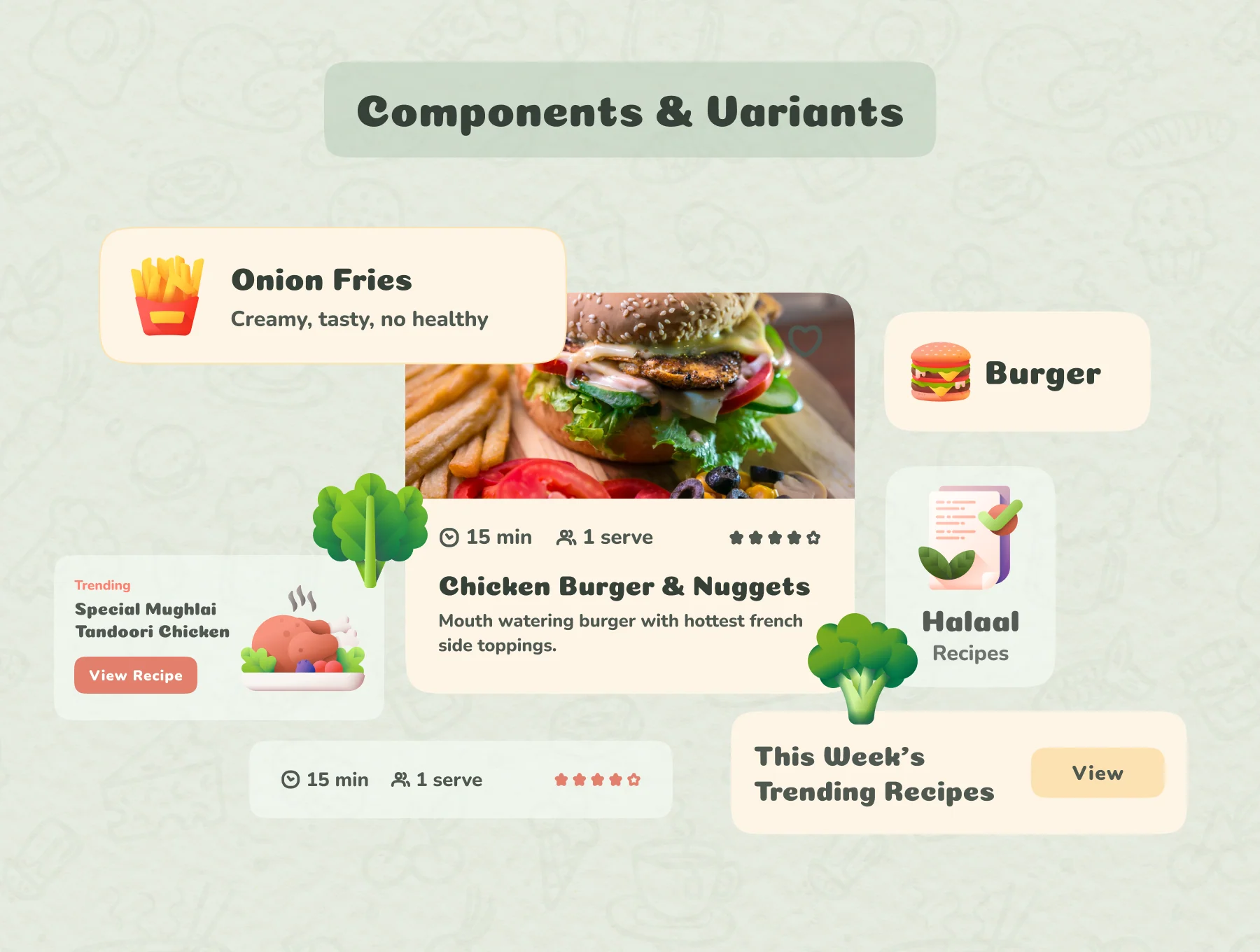 kcal - Nutrition App UI Kit 2