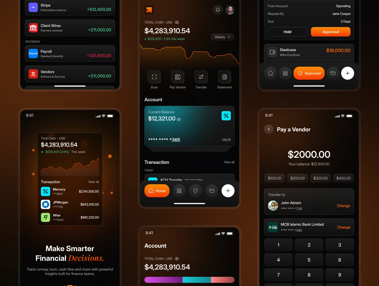 Keel – Treasury & Finance Mobile App UI Kit 5