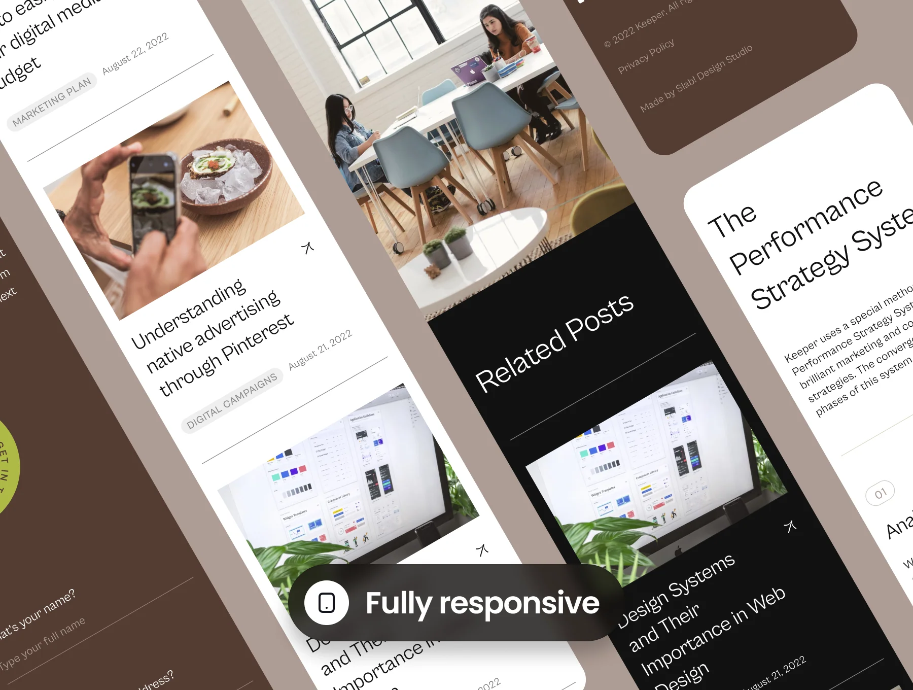Keeper - Digital agency coded website 4