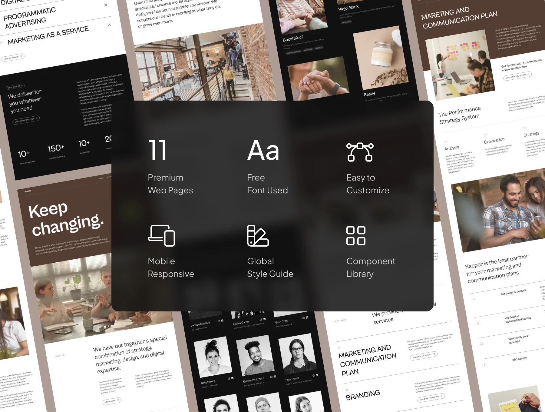 Keeper - Digital Agency Website 2