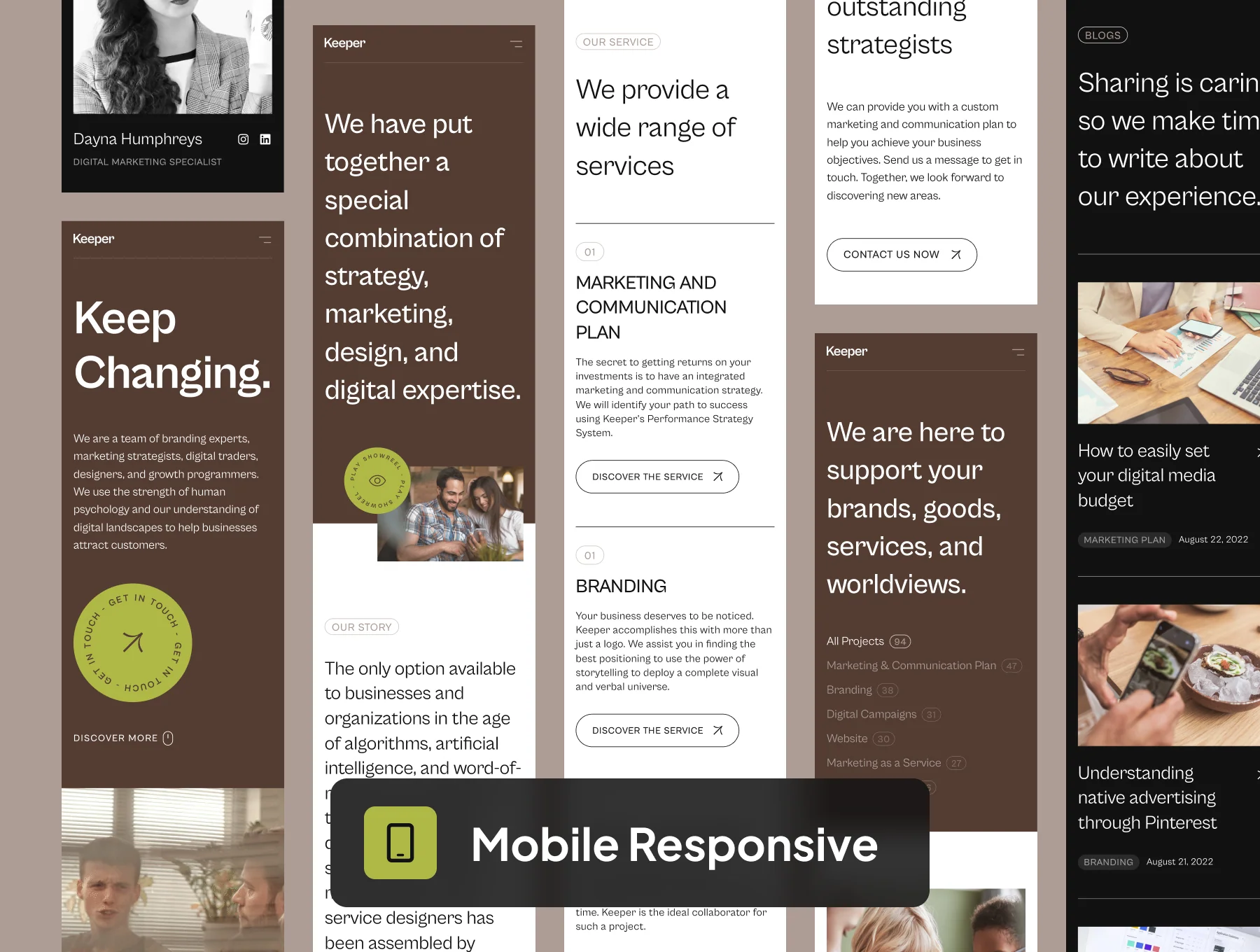 Keeper - Digital Agency Website 5