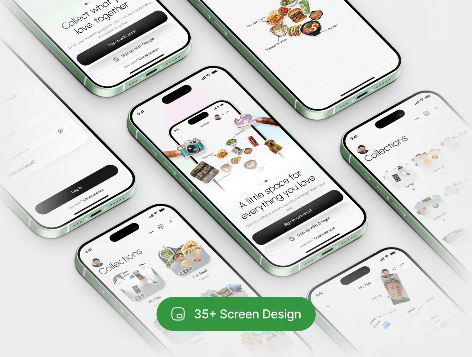 Keepsy — Sticker Maker & Scrapbook App UI Kit 3