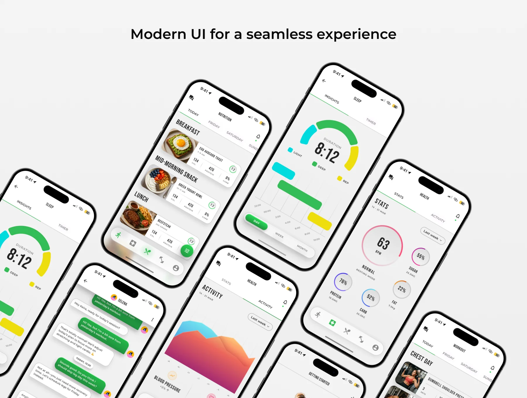 Keira - Fitness Mobile UI Kit 8