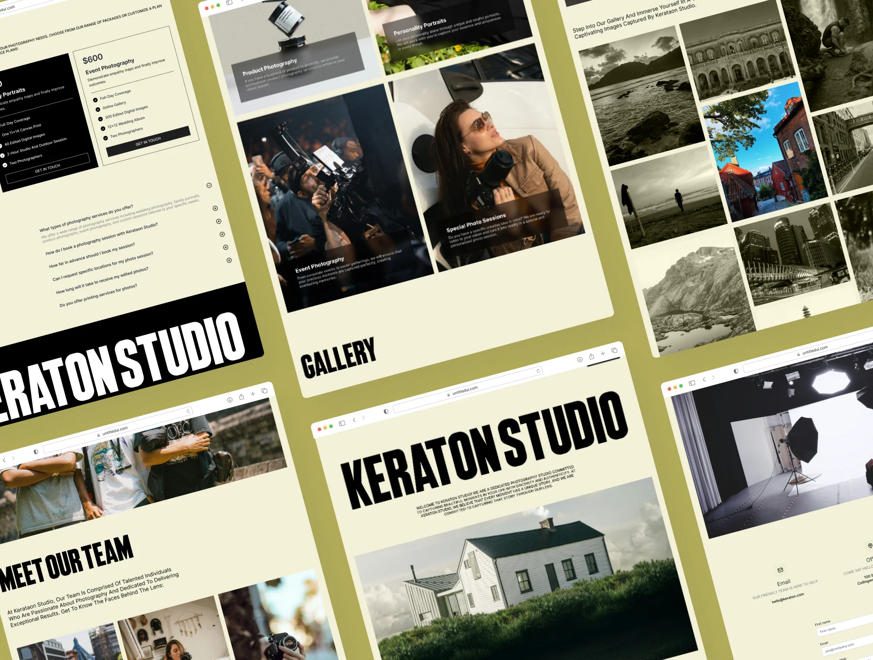 Keraton Studio - Photography & Videography Framer Template 6