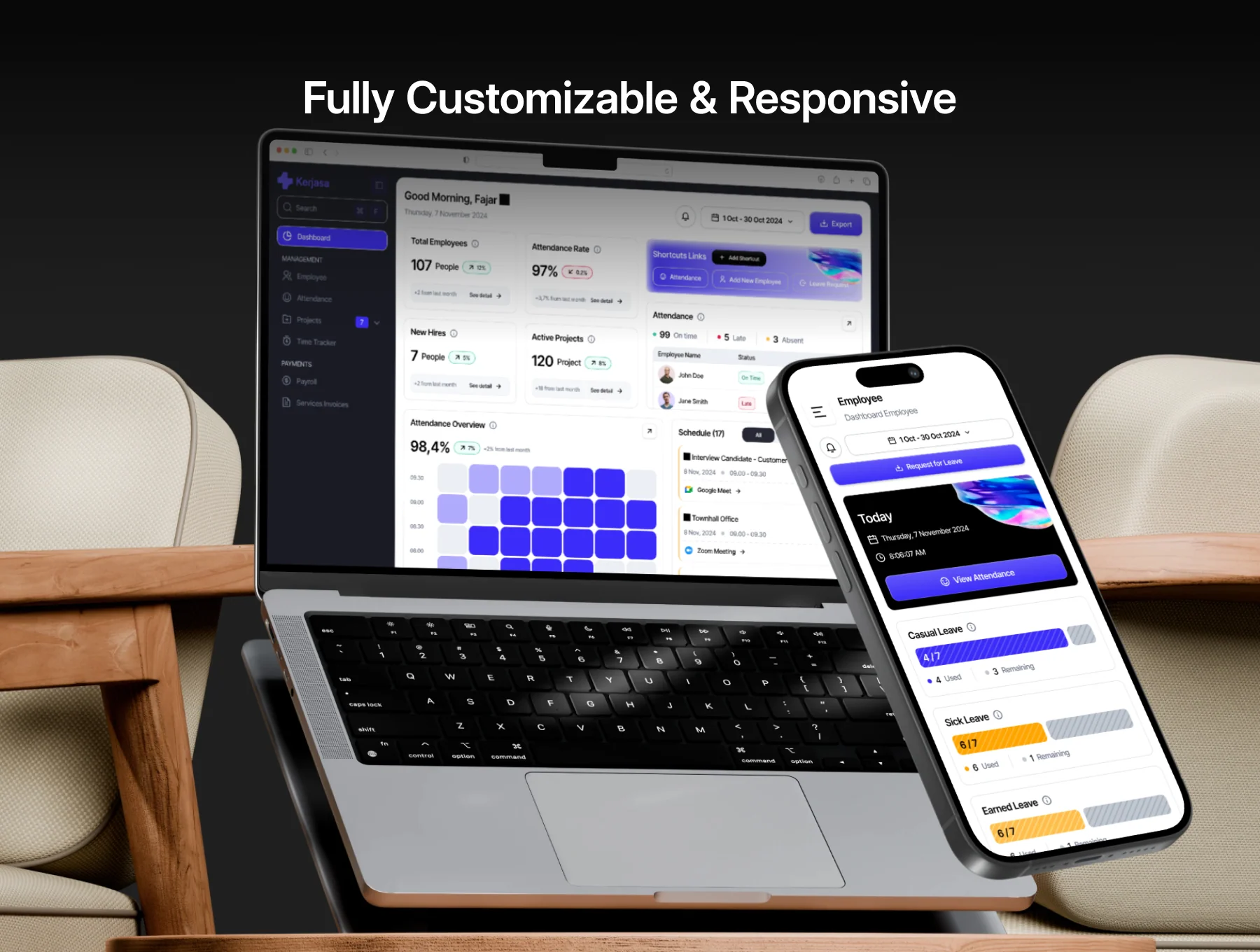 Kerjasa - HR Management Dashboard UI Kit 5