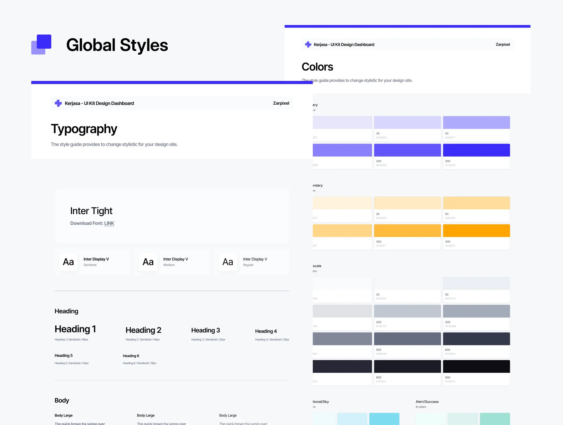 Kerjasa - HR Management Dashboard UI Kit 7