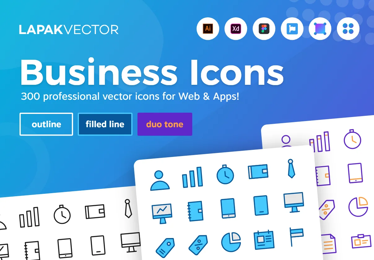 KerjaYuk Business Icons