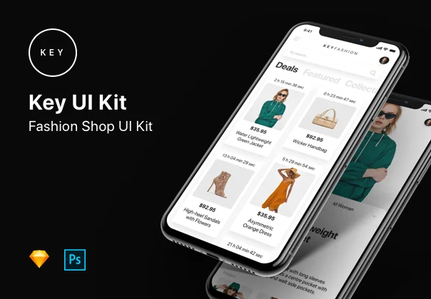 KEY Fashion UI Kit
