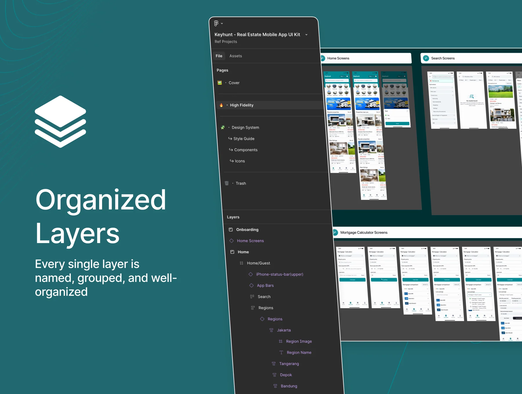 Keyhunt - Real Estate Mobile App UI Kit 4