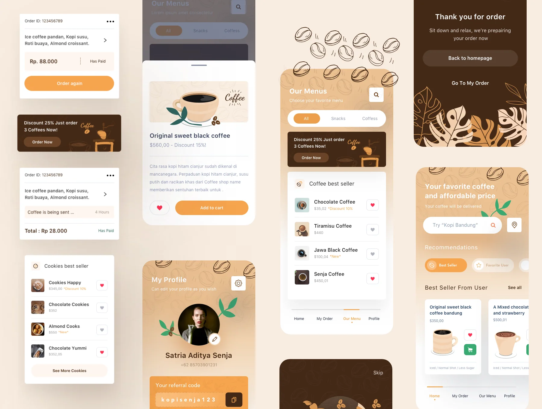 Khatulistiwa Coffee - UI KIT 4
