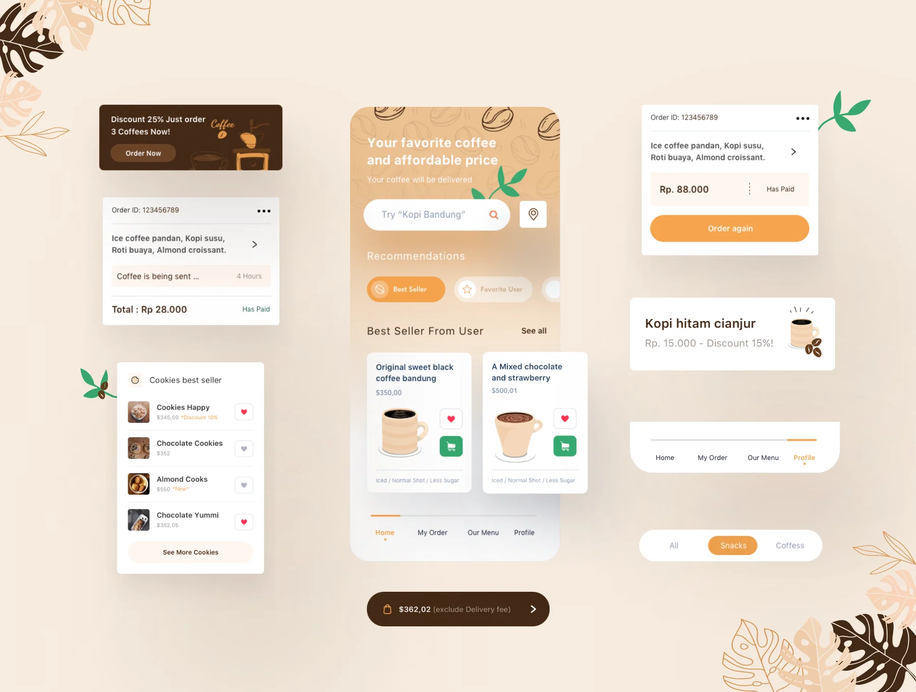 Khatulistiwa Coffee - UI KIT 6