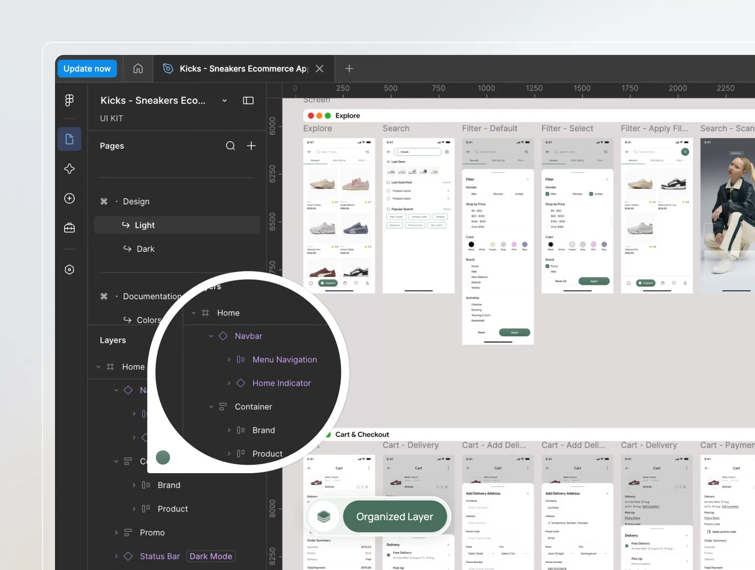 Kicks - Sneakers Ecommerce App UI Kit 3