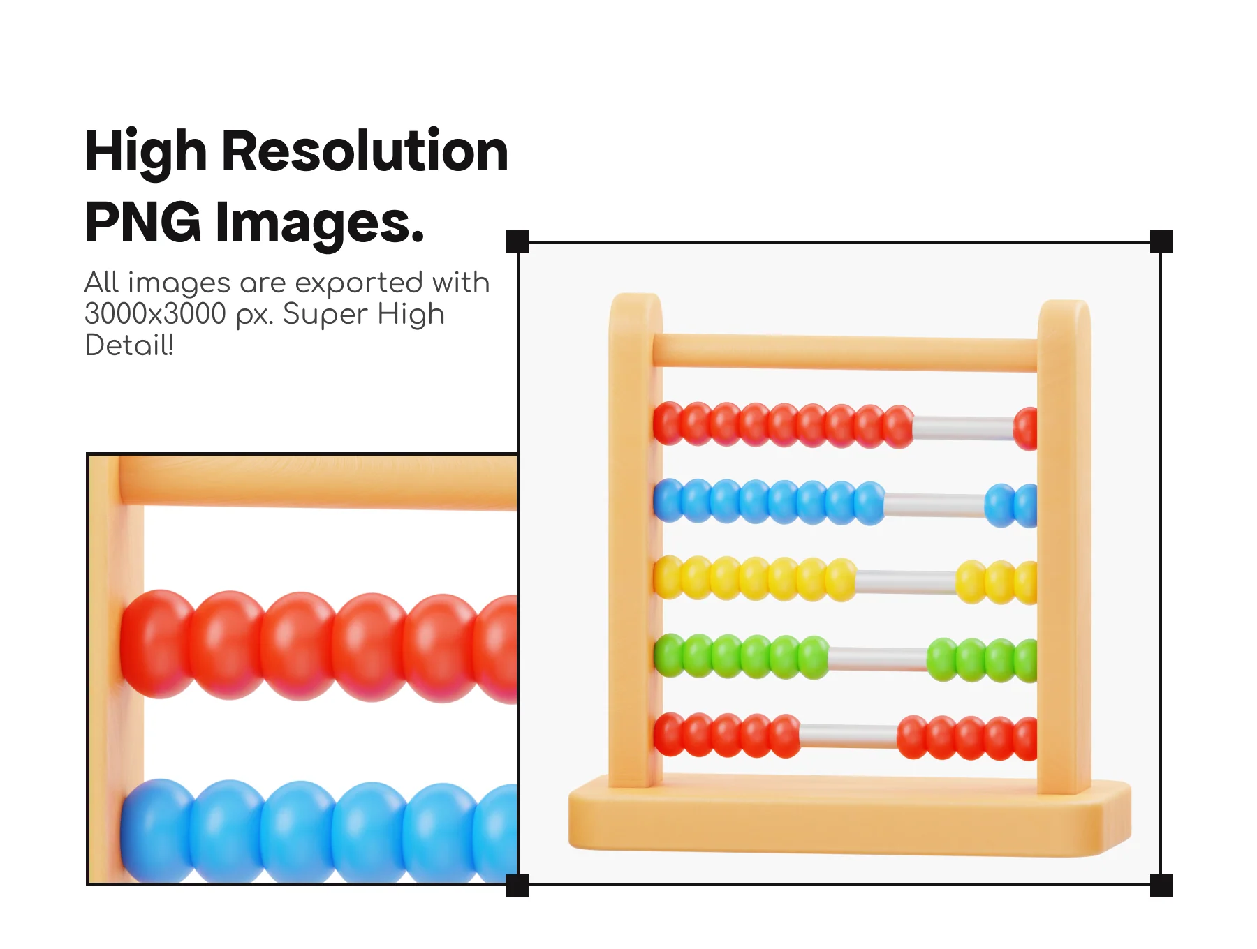 Kid Educational Toys 3D Icon 3
