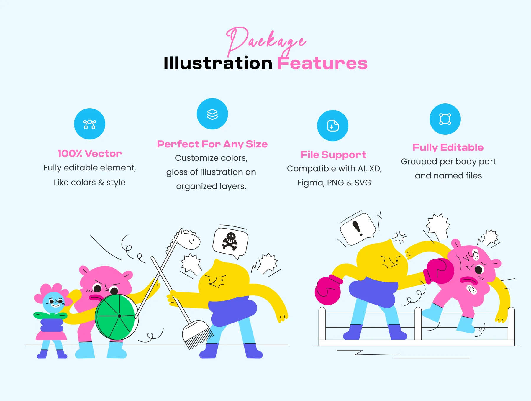 Kids mental Health and bullying illustration 3