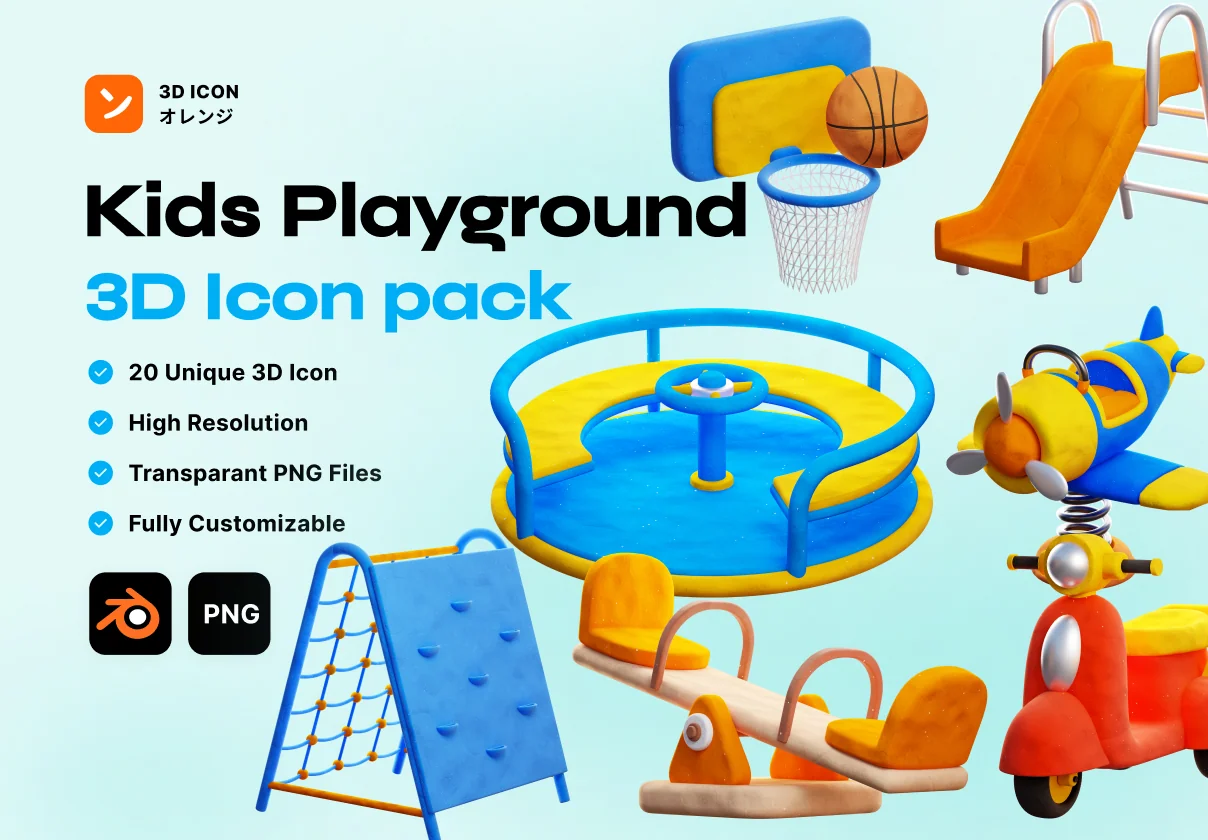 Kids Playground 3D icon