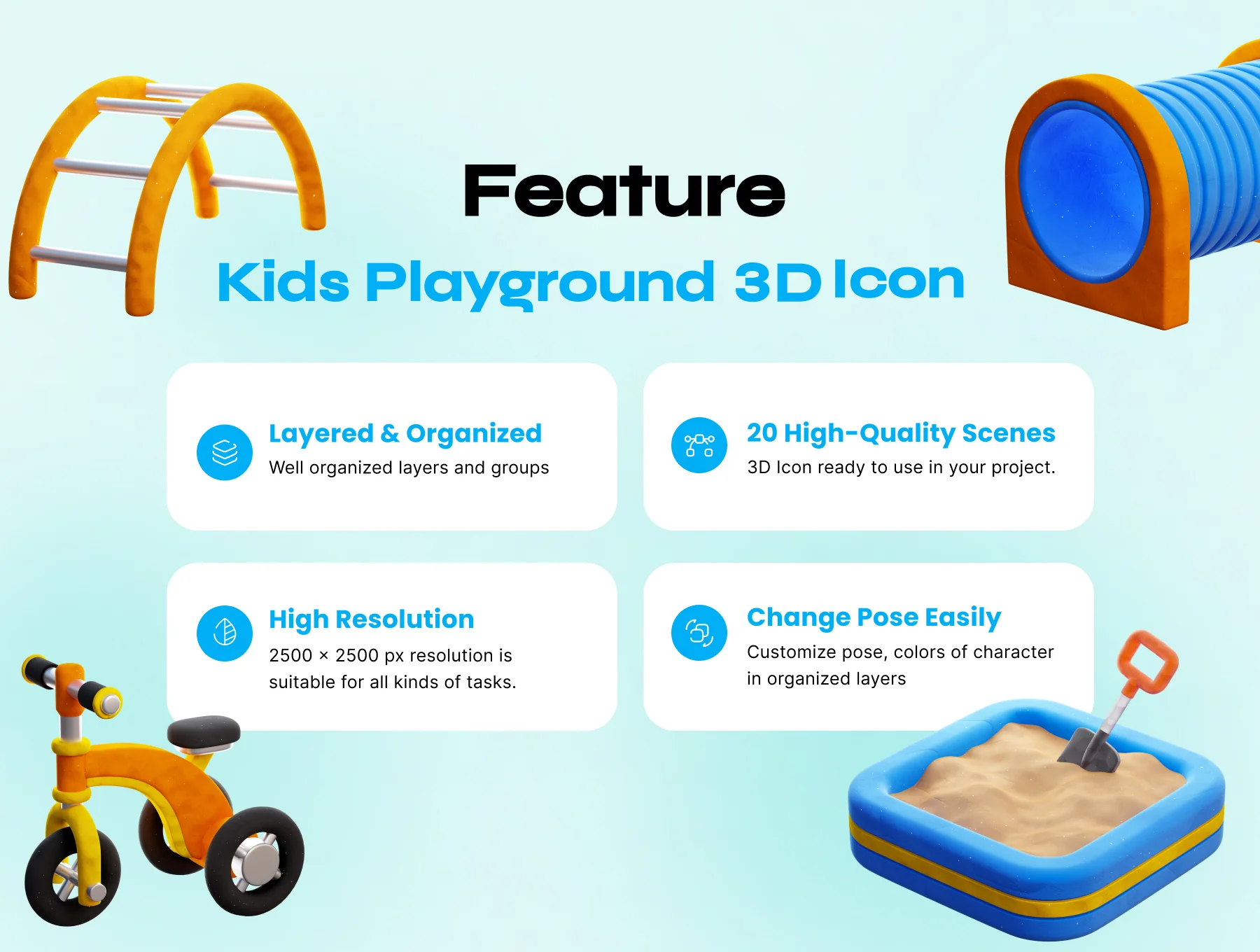 Kids Playground 3D icon 2