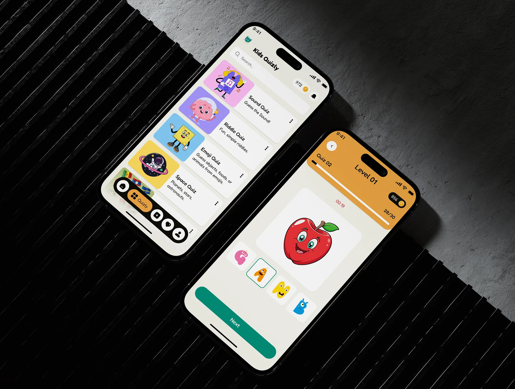 Kids Quizly – Fun & Educational App UI Kit 7
