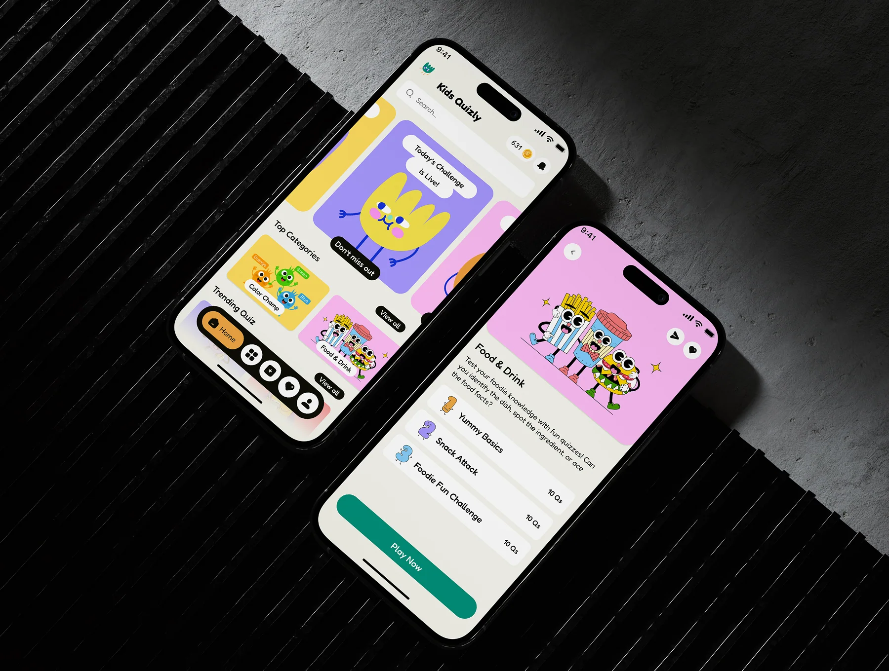 Kids Quizly – Fun & Educational App UI Kit 8